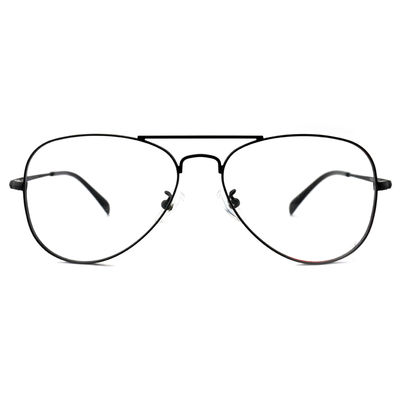 ราคาดี FM2569 Full Rim Optical Metal Frame Pilot Eyeshape แว่นตา Unisex แว่นตา ออนไลน์