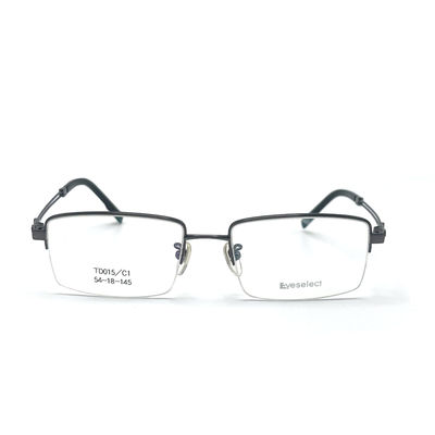 ราคาดี TD015 เฟรมไทเทเนียมที่มีรูปตาแบบ Semi-Rimless ออนไลน์