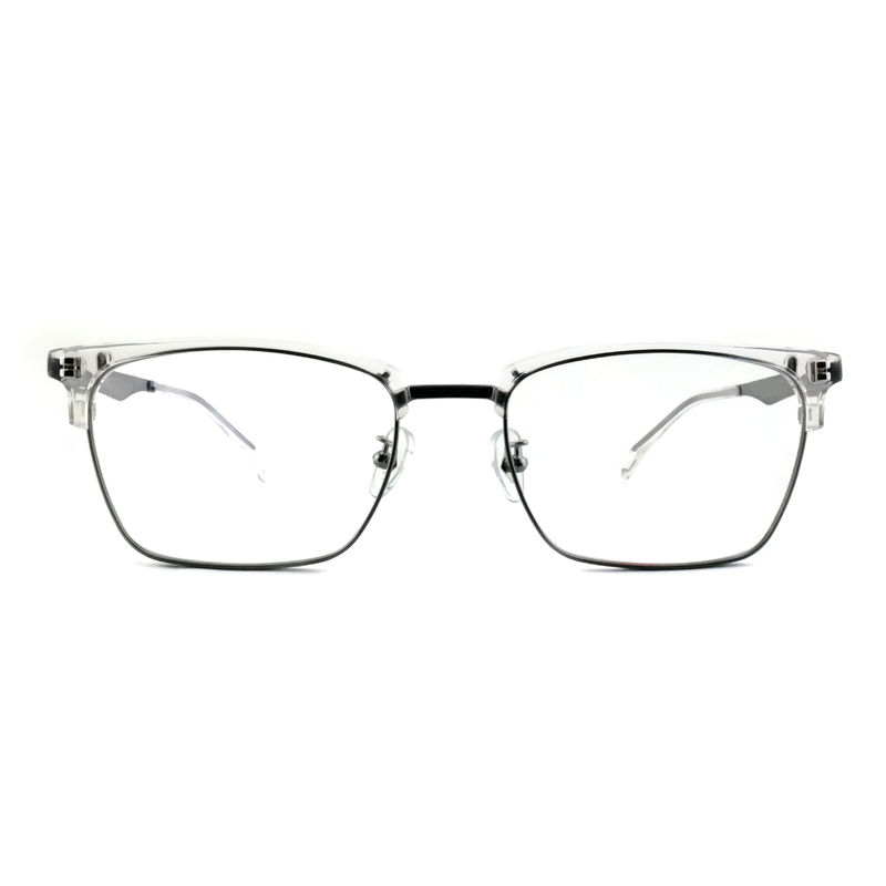 FP2648 แว่นตาโลหะอะเซทาทคลาสสิค วินเทจสี่เหลี่ยม Unisex Frame แว่นตา