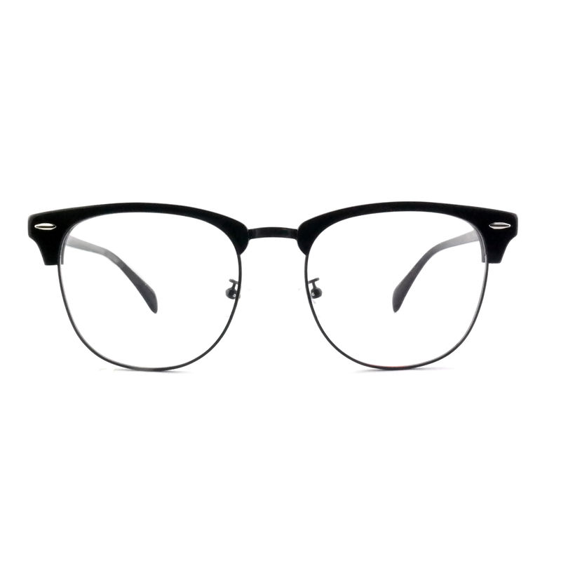 FP2648 แว่นตาโลหะอะเซทาทคลาสสิค วินเทจสี่เหลี่ยม Unisex Frame แว่นตา
