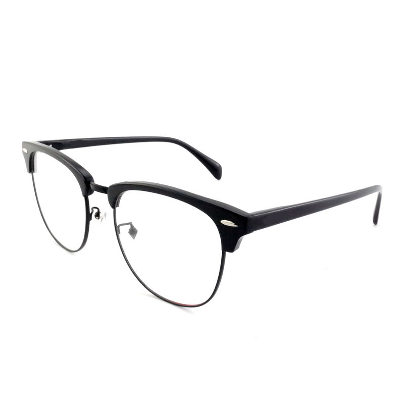 FP2648 แว่นตาโลหะอะเซทาทคลาสสิค วินเทจสี่เหลี่ยม Unisex Frame แว่นตา