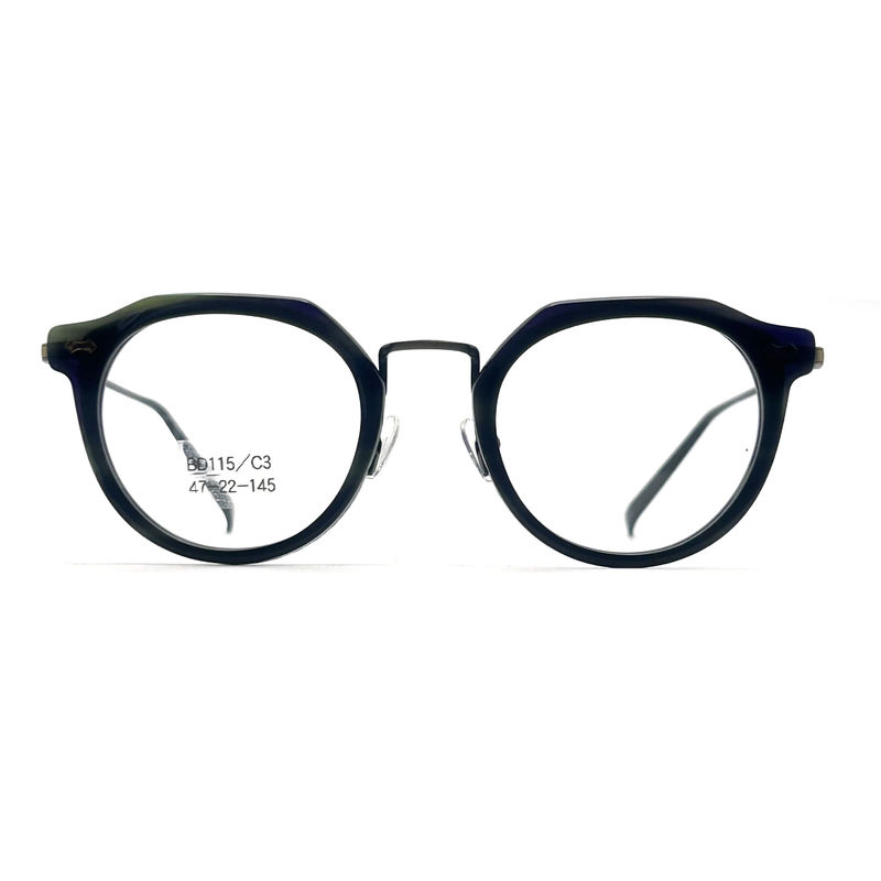 BD115 สีที่กําหนดเอง กรอบโลหะอะเซทาตสแควร์ - การออกแบบสแควร์ สีสดใส