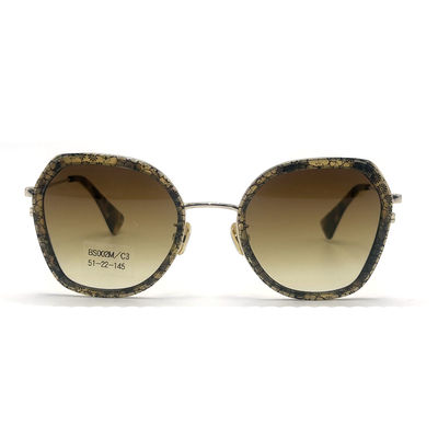 ราคาดี BS002M แว่นตาจากโลหะอะเซทาทที่มีรูปร่างตาหลายเหลี่ยม ออนไลน์