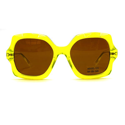 ราคาดี แว่นแดดกรอบอะเซทาทที่มีสไตล์โมเดิร์น โมเดล AS122 - CR 39 100% การป้องกัน UV โรงงาน ODM / OEM ออนไลน์